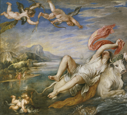 Rape of Europa by Rubens